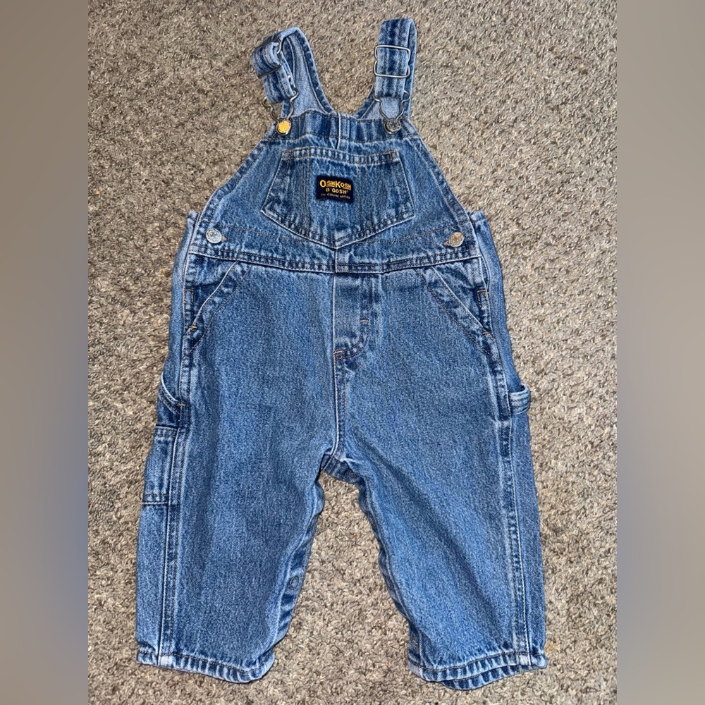OshKosh B’Gosh Vintage Denim Overalls